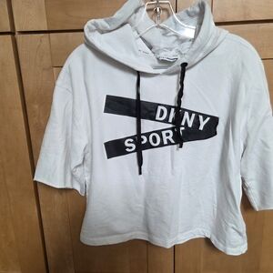 DKNY Sport White Hoodie